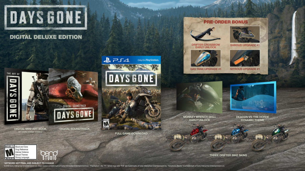 Days Gone Preorder
