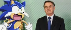 ¡Jaja! El presidente de Brasil se fusiló canción de Sonic the Hedgehog para mensaje