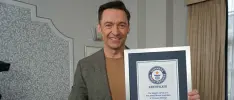 Hugh Jackman obtiene Record Guinness por ser Wolverine