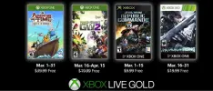 Revelados los juegos gratuitos de Games With Gold de marzo 2019
