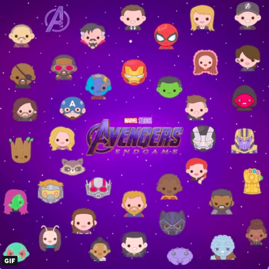 Avengers Endgame Emojis Atomix