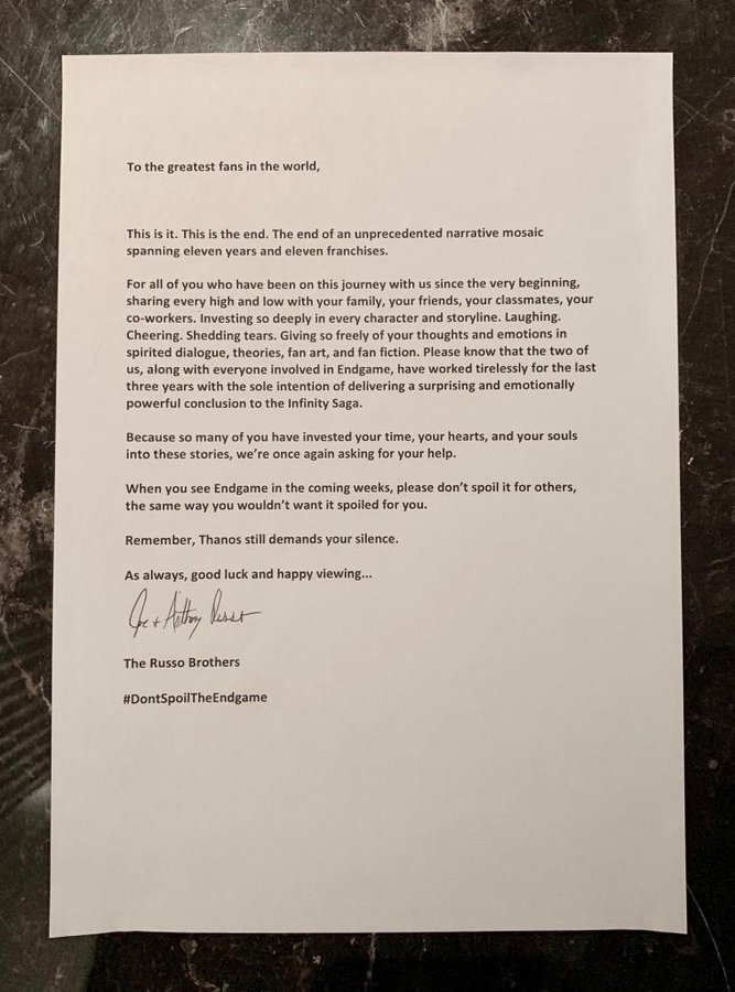 Carta Russo Brothers Atomix