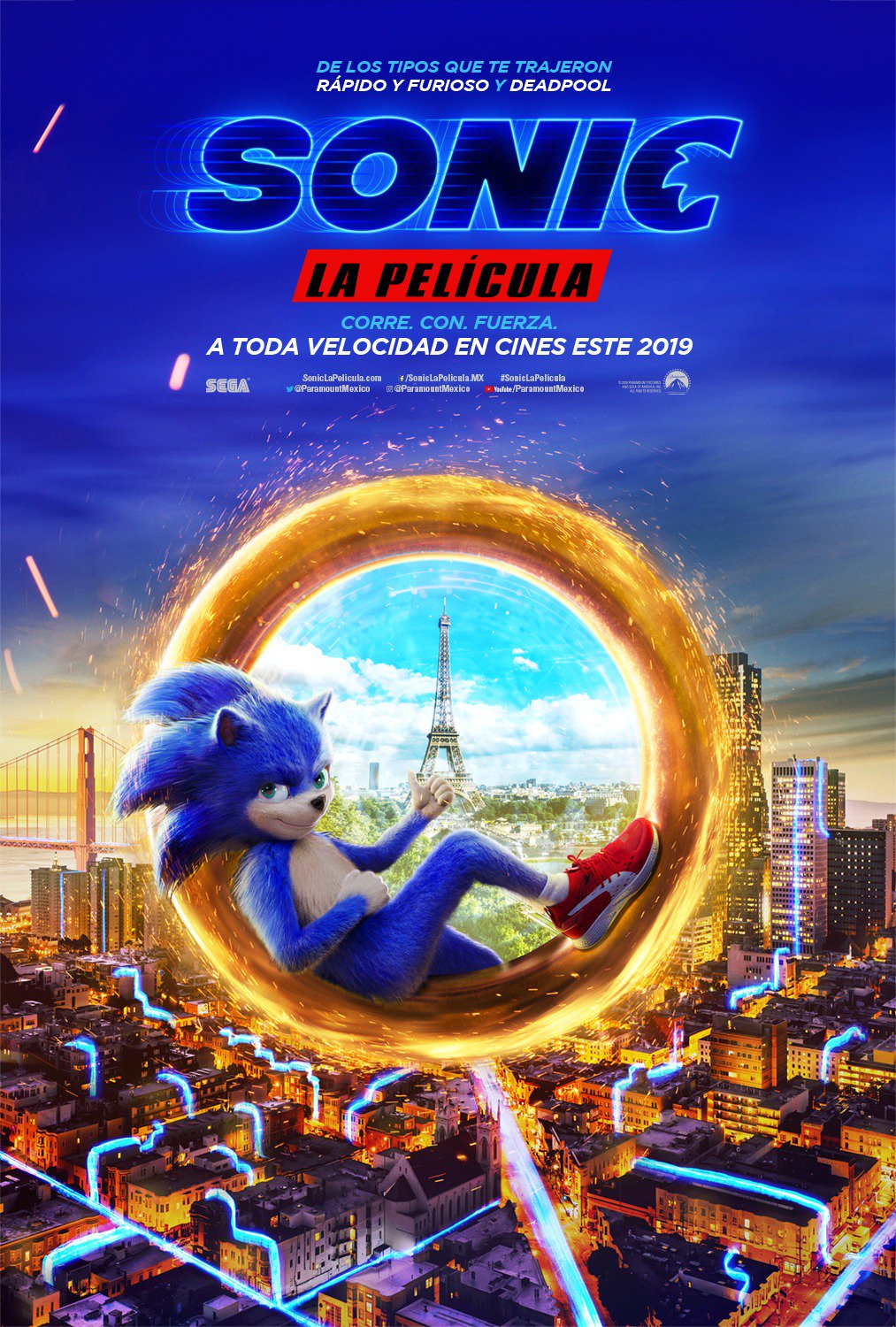 Sonic Poster Latam Atomix