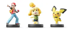 Los nuevos amiibo de Pokémon Trainer, Canela y Pichu ya tienen fecha de lanzamiento