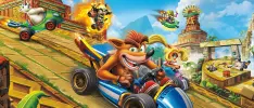 El nuevo arte de Crash Team Racing Nitro-Fueled es pura velocidad