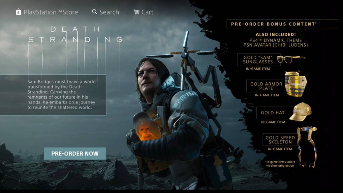 Death Stranding preventa Atomix