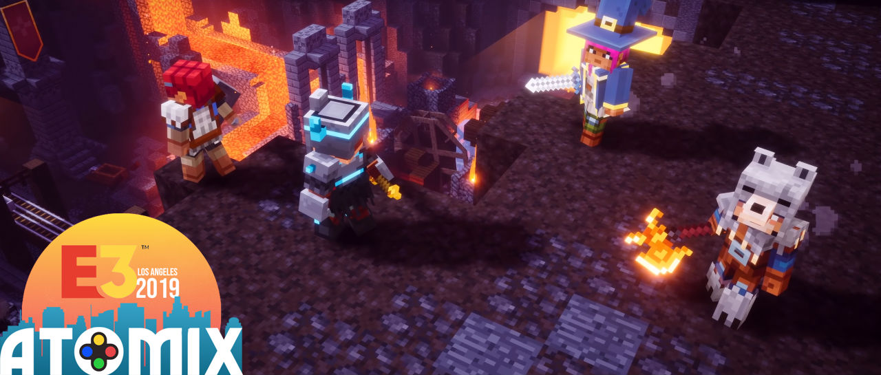 Minecraft Dungeons Atomix E3 2019