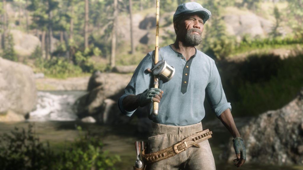 Red Dead Online pesca Atomix