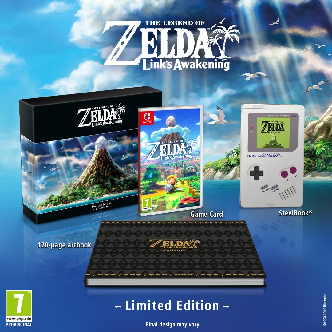 The Legend of Zelda Links Awakening Limited Edition Atomix E3 2019