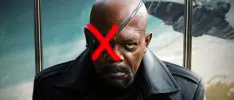 ¡Ups! En publicidad de Spider-Man se equivocaron en el parche de Nick Fury