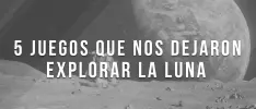 5 juegos que nos dejaron explorar la Luna