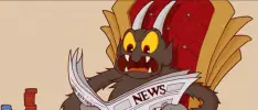 Así se verían los jefes de Cuphead en God of War