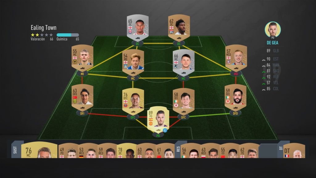 FIFA 20 Hub FUT (En los menús)