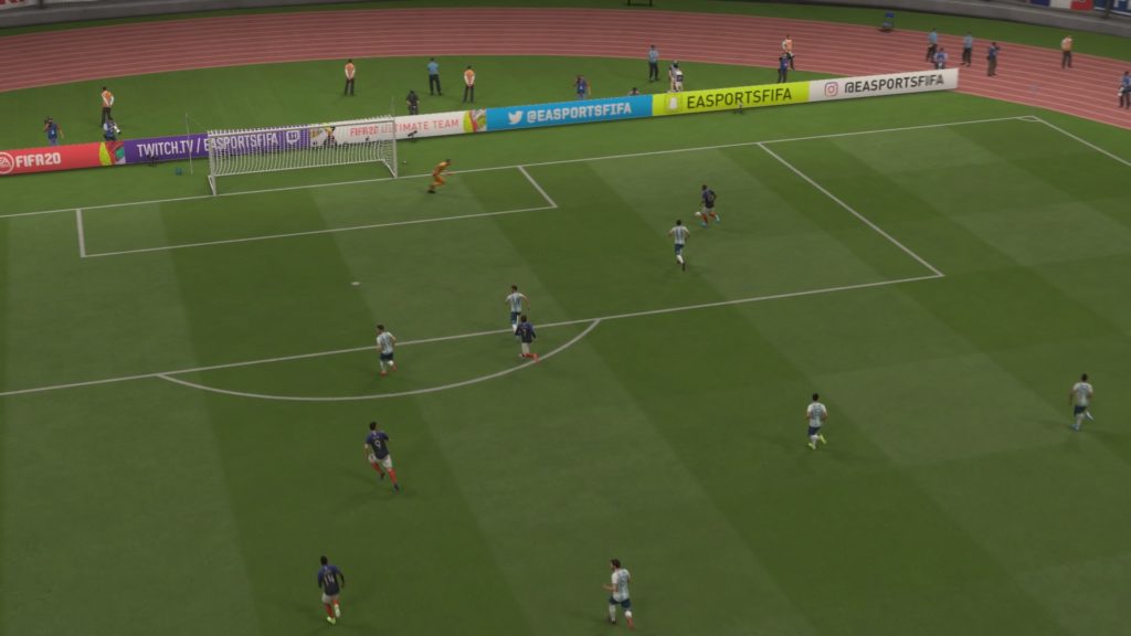 FIFA 20 Match Day en vivo 0-0 ARG – FRA, 1.er tiempo