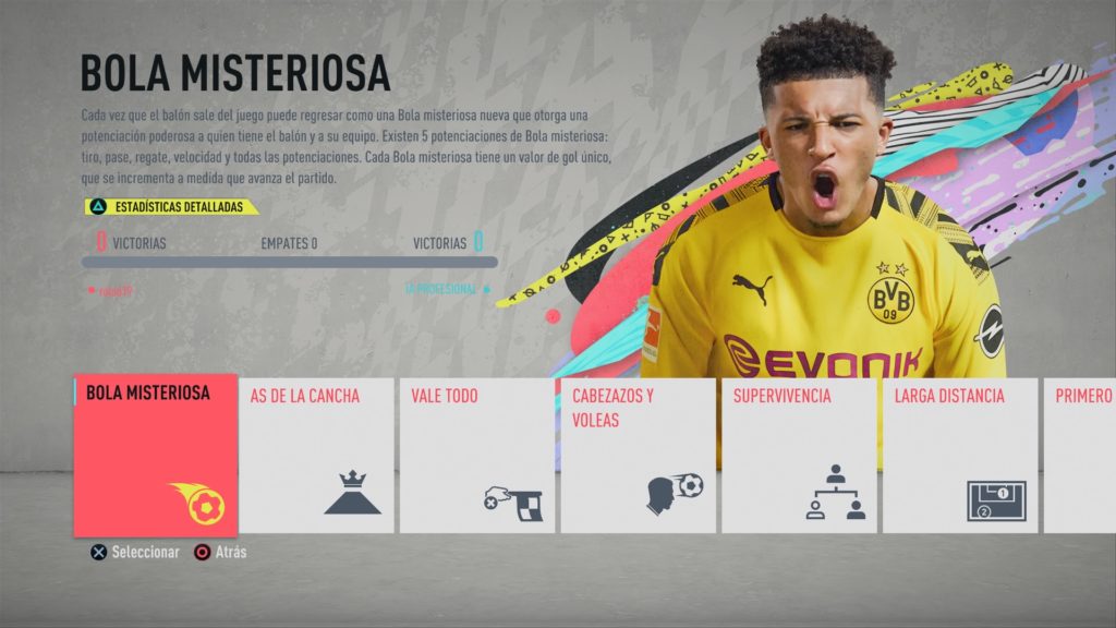 FIFA 20 Patada Inicial (En los menús)