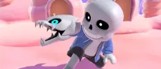 Sans estará disponible en Super Smash Bros. Ultimate como un traje para tu Mii