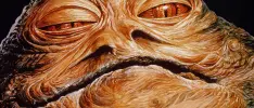 Artista re-imagina a Jabba the Hutt como un bebé