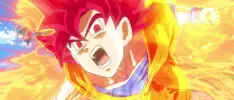 Éste era el diseño original del Super Saiyajin Dios