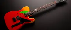 Gasta todos tus ahorros en esta guitarra edición especial de Evangelion