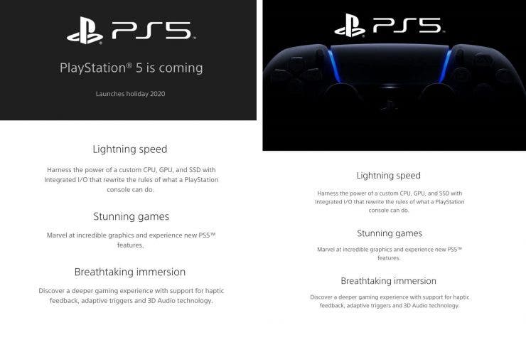 ps5 sitio web