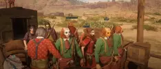 Jugadores de RDO protestan por la falta de actualizaciones vistiéndose de payasos