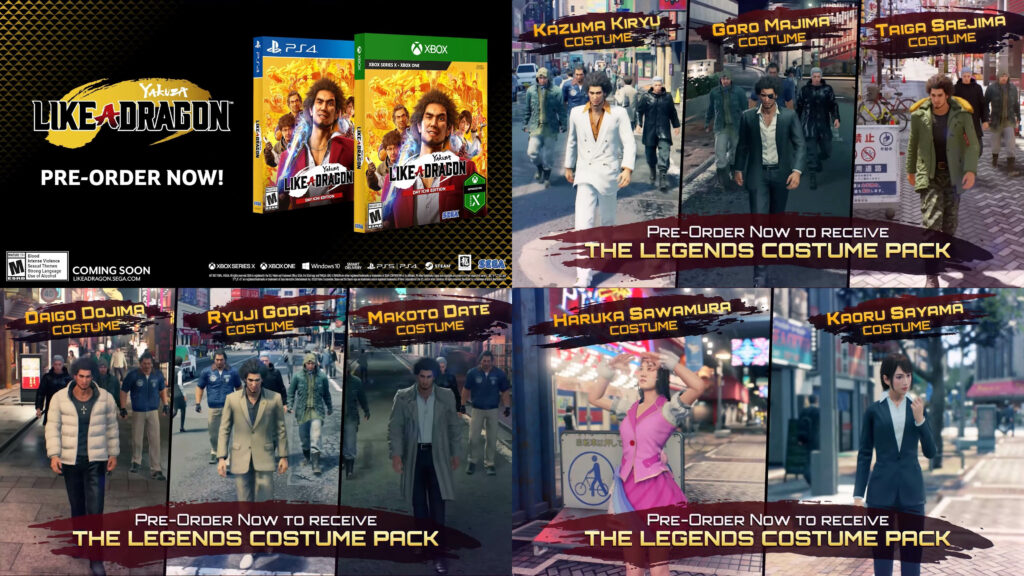yakuza pre ordenes