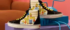 Vans le rinde homenaje a Los Simpsons con esta increíble colección de ropa