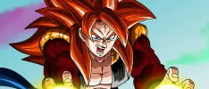 Así se vería Gogeta Super Saiyajin Fase 4 con el poder del Ultra Instinto