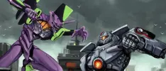 Checa estos sensacionales crossovers entre Pacific Rim y Evangelion