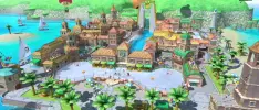 Recrean Delfino Plaza de Mario Sunshine en Tony Hawk's Pro Skater