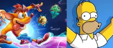 Los Simpsons predijeron un poder especial de Crash Bandicoot 4