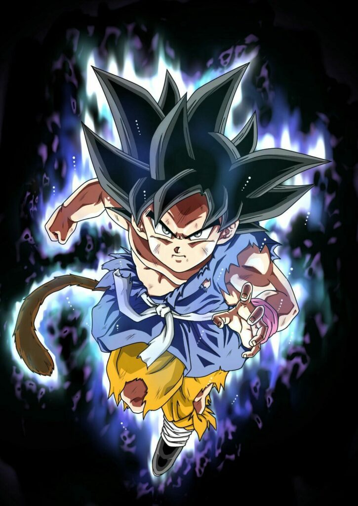 Dragon-Ball-GT-Artista-imagina-a-Goku-nino-dominando-el-Ultra-Instinto-2