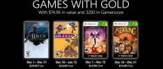 Xbox Games With Gold no incluirá juegos de Series X|S en diciembre