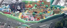 Video nos da un recorrido de Super Nintendo World desde una perspectiva aérea