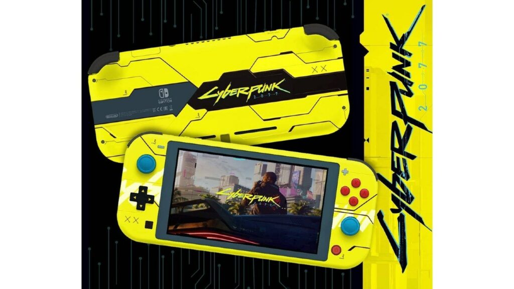 Nintendo-Switch-Lite_-Fanatico-crea-edicion-especial-inspirada-en-Cyberpunk-2077