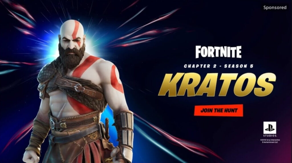 kratos fortnite