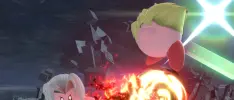 Así luce Kirby cuando absorbe a Sephiroth en Smash Ultimate