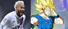 Así luce el nuevo tatuaje de Goku que se hizo Neymar Jr.