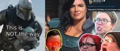 Éstos son los mejores memes sobre Gina Carano y su despedido de The Mandalorian