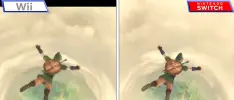 Así se ve Skyward Sword HD en Switch en comparación con la versión de Wii