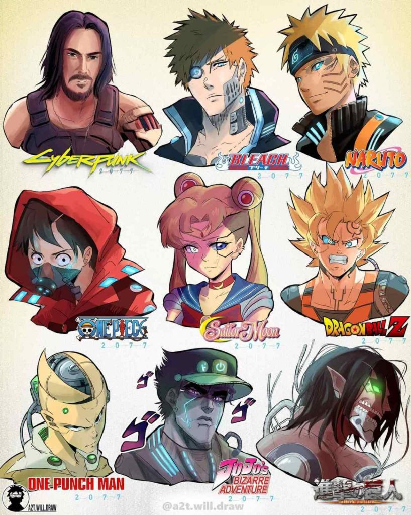 Asi-se-ven-Naruto-Goku-y-otros-protagonistas-de-anime-al-estilo-de-Cyberpunk-2077
