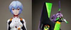 Evangelion anuncia figuras de colección de tamaño real de Rei y el EVA-01