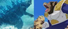 Crossover con Dragon Ball revela quién ganaría entre Godzilla y Vegeta