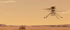 El Helicóptero Mars Ingenuity de la NASA ha llevado a cabo su primer vuelo en Marte