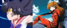 Artista convierte a Asuka de Evangelion en una Sailor Scout