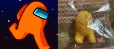 Nugget en forma de Among Us se está subastando en casi $700 mil pesos