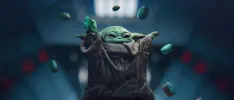 Luke entrena a Grogu en el nuevo póster de The Mandalorian