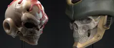Artista recrea los cráneos de Cell, Majin Buu y Freezer con modelos en 3D
