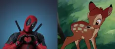 Ryan Reynolds quería hacer un crossover entre Deadpool y Bambi