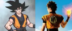 Así se vería Goku si Dragon Ball Evolution hubiera sido fiel al anime
